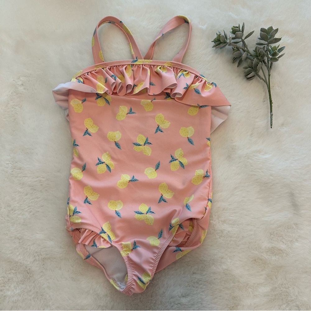 Sovereign Code | EUC - Lemon Ruffle One Piece Suit - Size 5